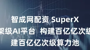 智成网配资 SuperX发布机架级AI平台  构建百亿亿次级算力池